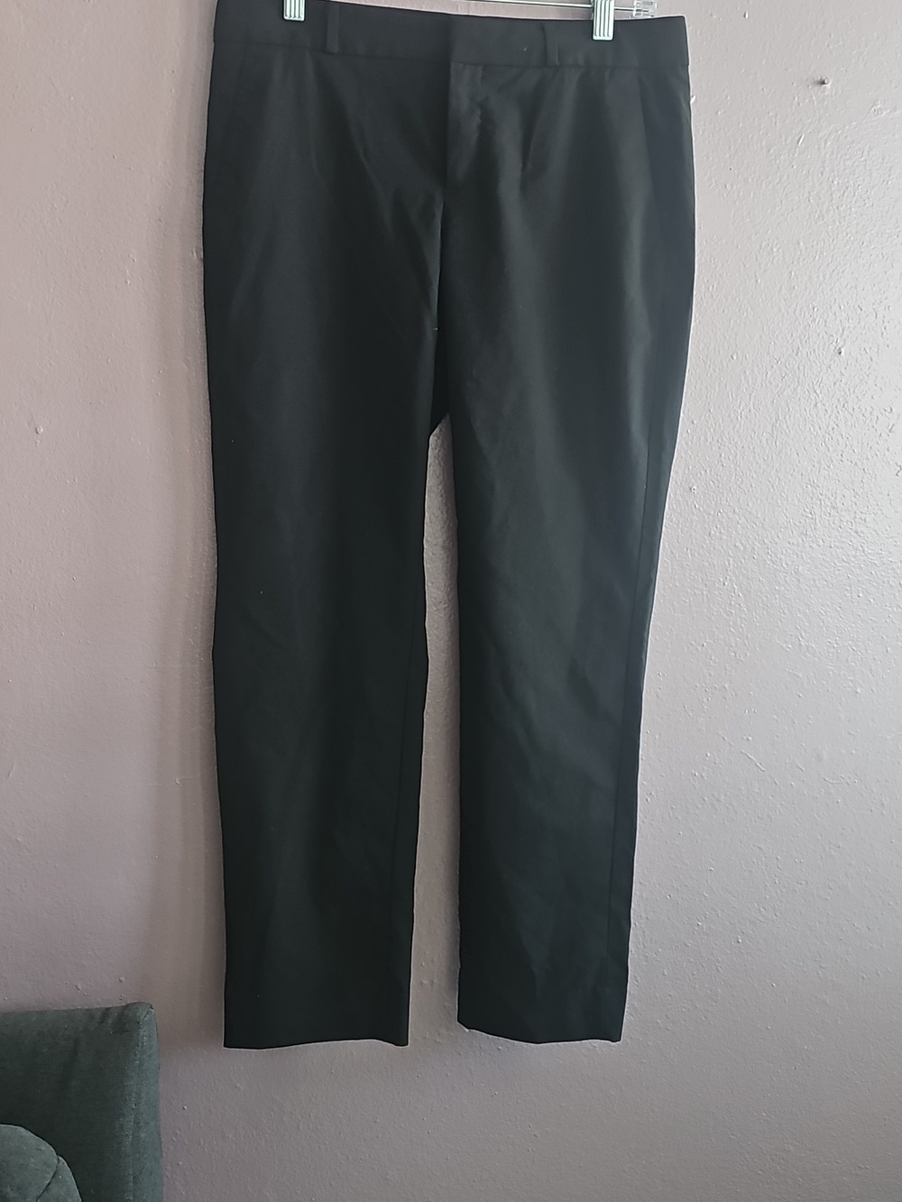 Banana Republic Black Chinos - Slim Classic Womens Work Pants. Size 2 - Picture 7 of 11